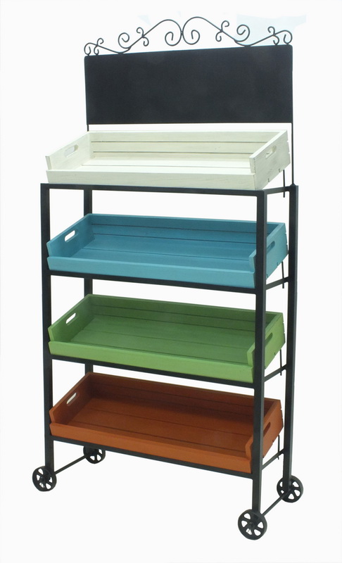 DST 086-4 ชั้นรุ่นล้อเหล็กรวมลังไม้ยาว 4 สี 4ลัง