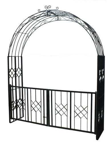 GG 004-200 DR Arched Door ซุ้มประตูลายข้าวหลามตัด